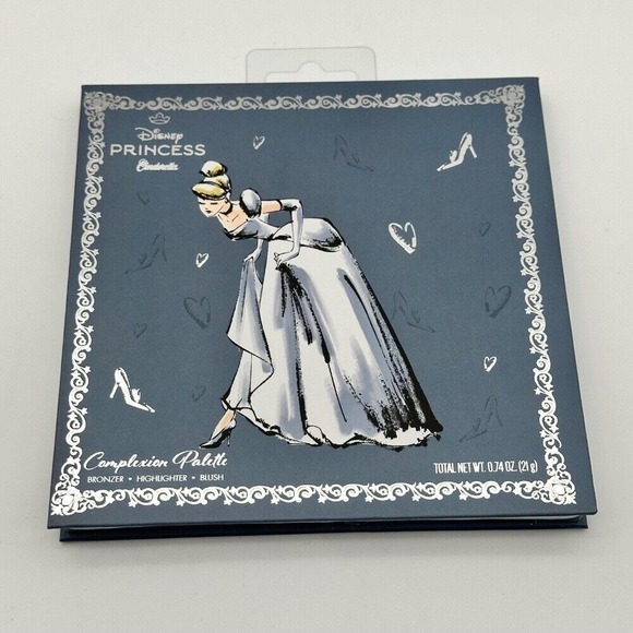 DISNEY Princess Cinderella Complexion Palette Bronzer Highlighter‎ Blush - Picture 4 of 7